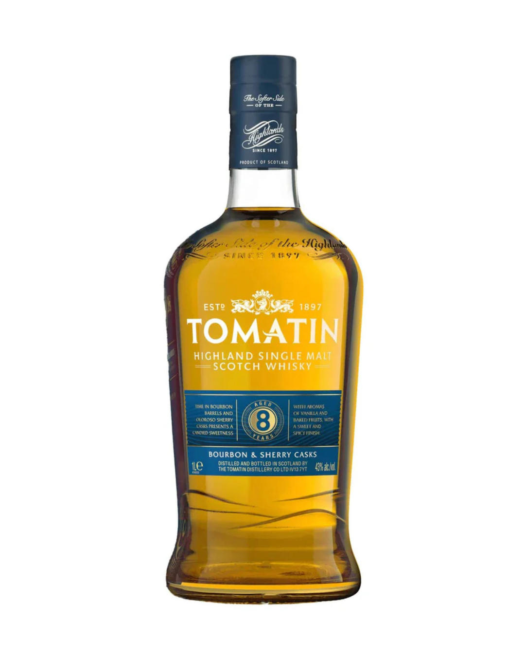 Whisky Tomatin 8 Anos Bourbon & Sherry Casks